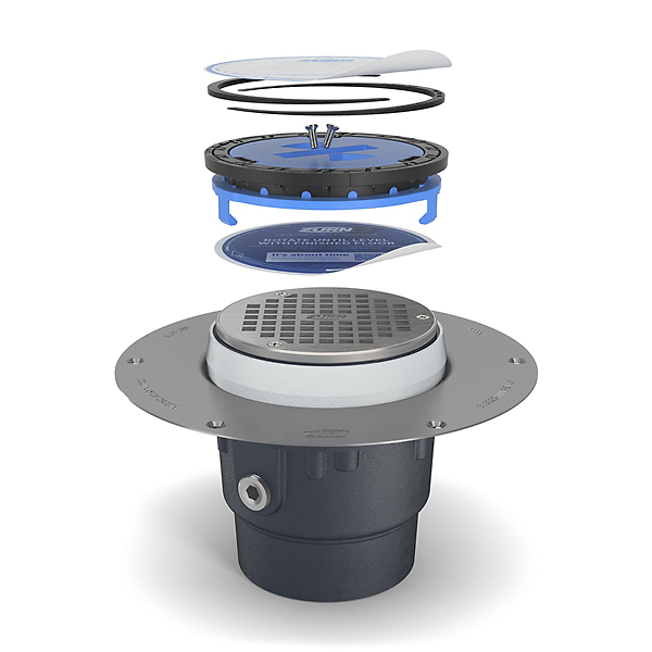 Floor and Shower Drain with EZ1 Technology | Zurn