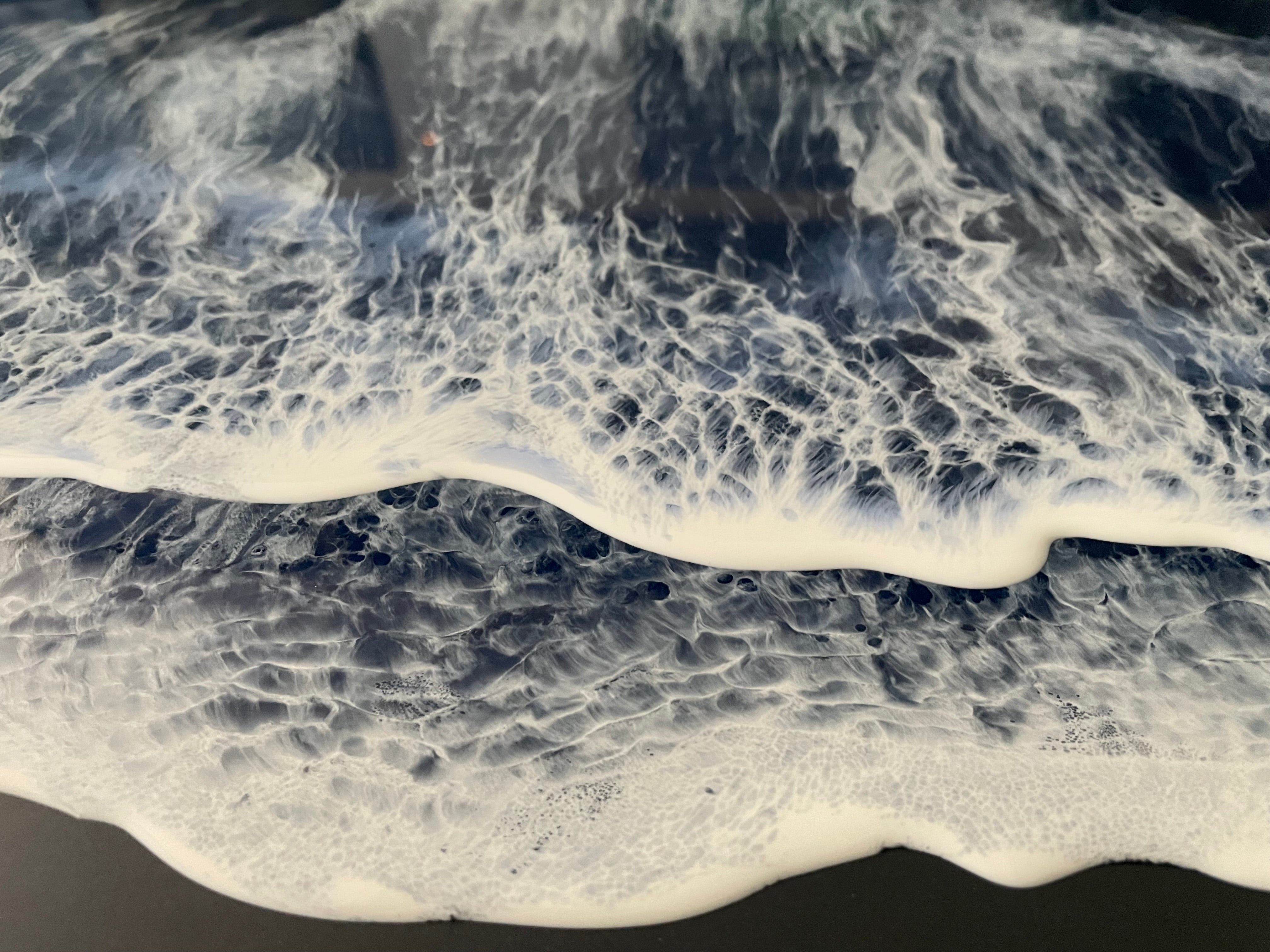 A3 レジンアート【Black Waves】A3 S-02 – 日本沖縄レジンクラフト