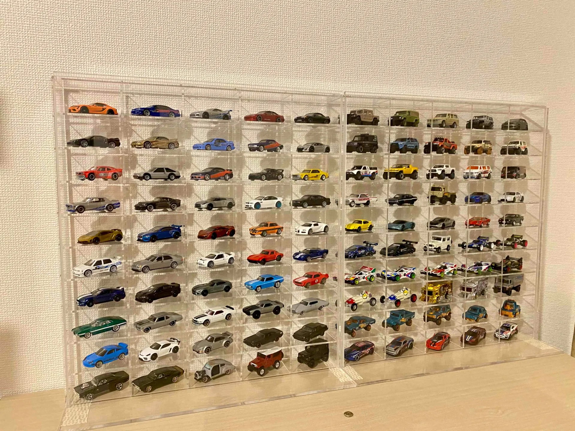 オーダーメイド ミニカーケース】飾りながら綺麗に収納 | ブログ