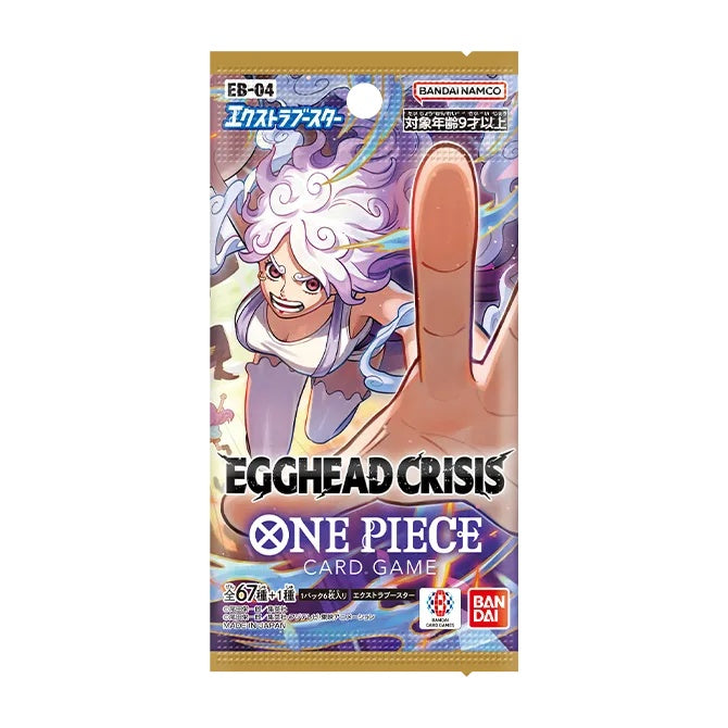 ONE PIECE CARD GAME EB-04 EGGHEAD CRISIS Extra Booster BOX