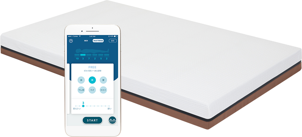 Active Sleep MATTRESS with sensing ANALYZER(アクティブスリープ