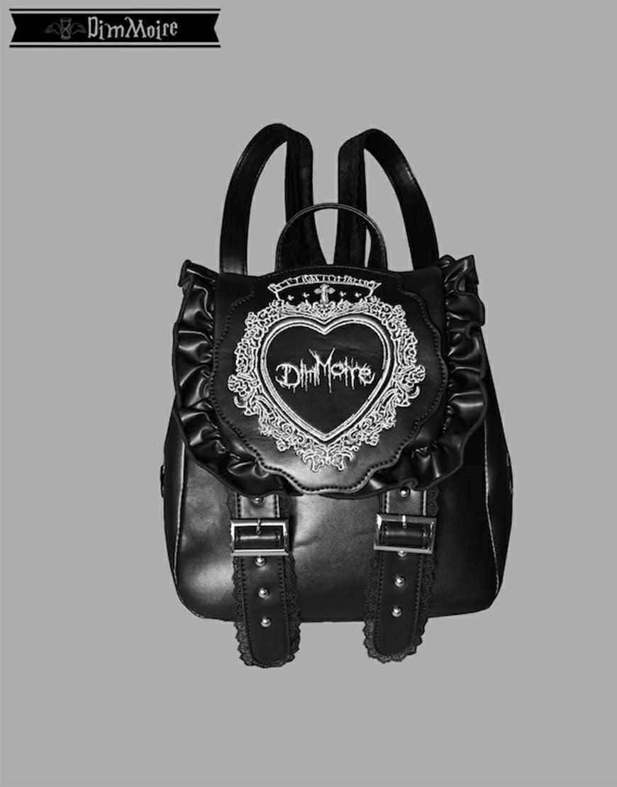 DimMoire【ディムモアール】HeartCoreフリルミニリュック/Black