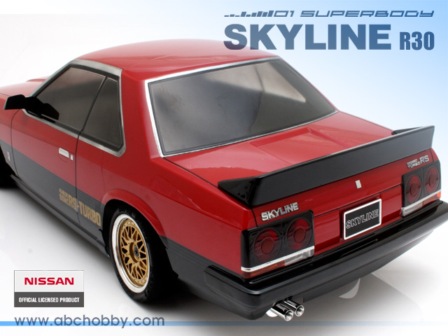 ABCホビー 01スーパーボディ：日産・スカイラインR30/NISSAN SKYLINE R30