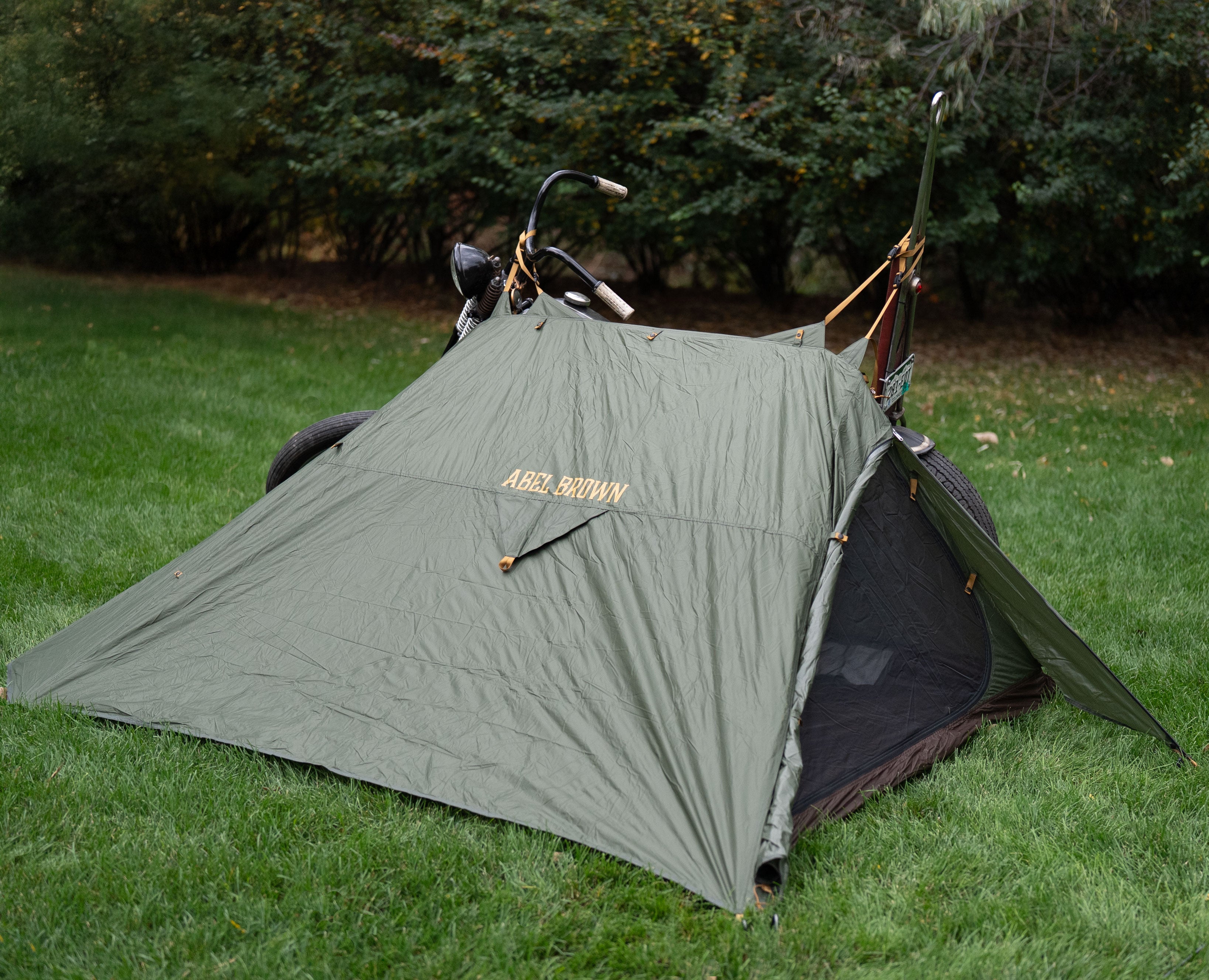Nomad 5 Tent - Motorcycle Camping Gear | Abel Brown