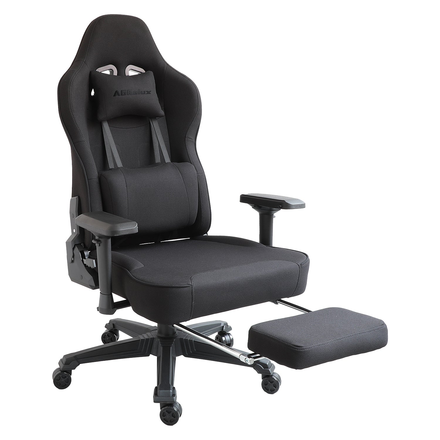 AGRelux オットマン付き ゲーミングチェア｜快適なあぐら座り＆調整