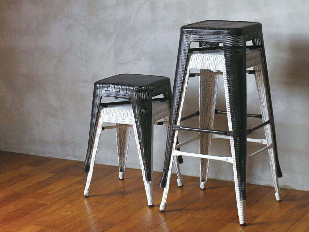 取扱終了]スタッキング メッシュ スツール - a.depeche(アデペシュ)