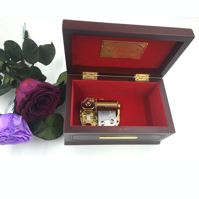 Lilium elfen lied-木製オルゴール,30トーンエディション,ブナ材,無垢