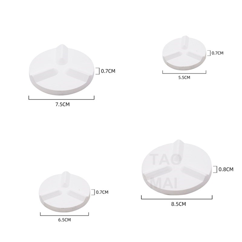 アルミナ耐火マット3枚、高温耐性で付着を防止、再利用可能な窯