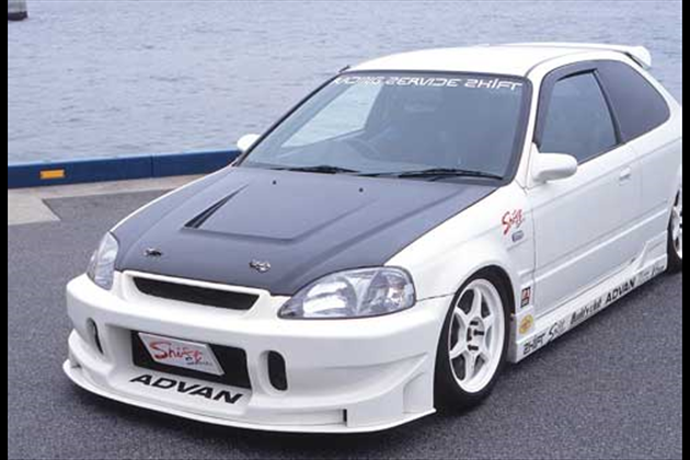 EK9 シビック TypeR Shift Sports Aero Bonnet / 品揃え多数のエアロ