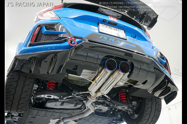 FK8 シビック TypeR J'S RACING FK8 TYPE-R リアアンダースポイラー