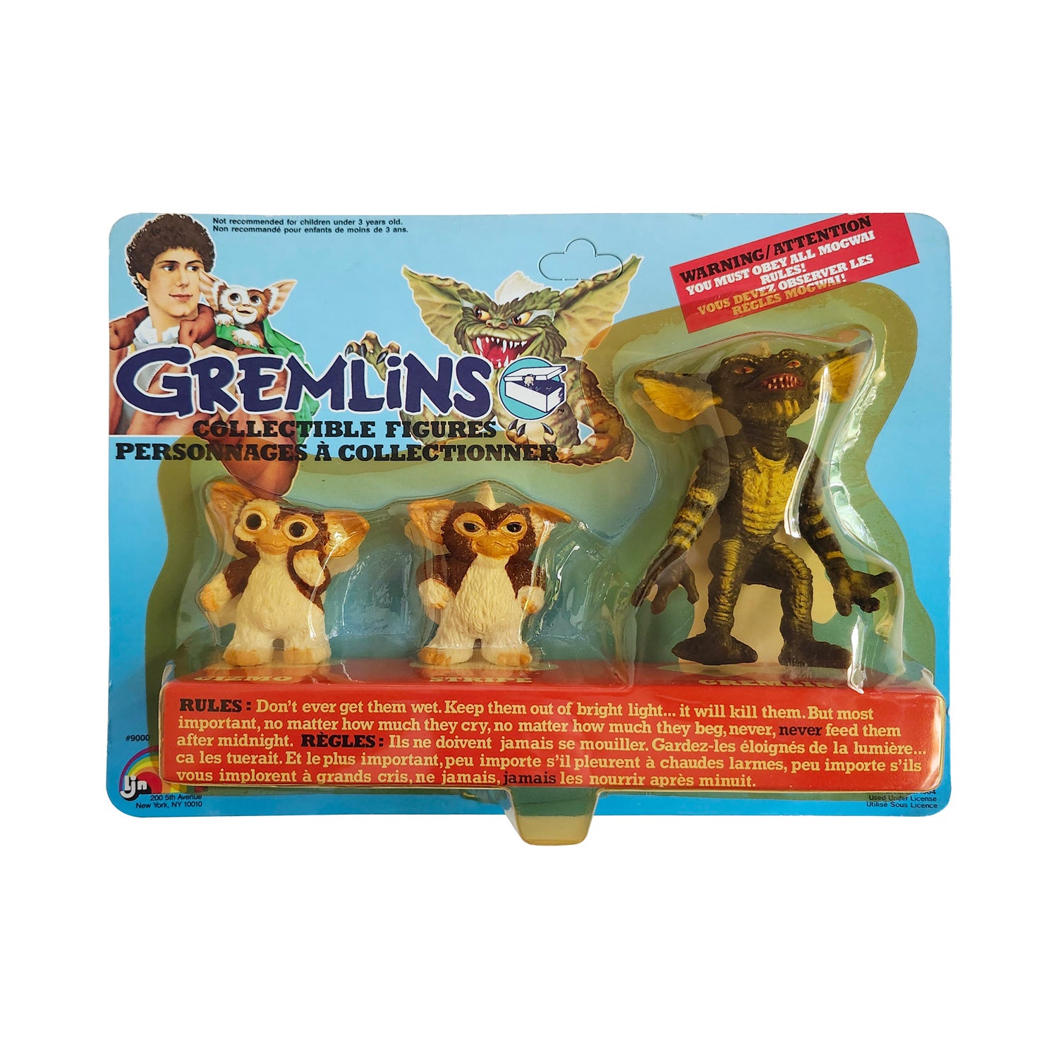 LJN Gremlins Collectible Figures Set, 1984 – Action Figures and