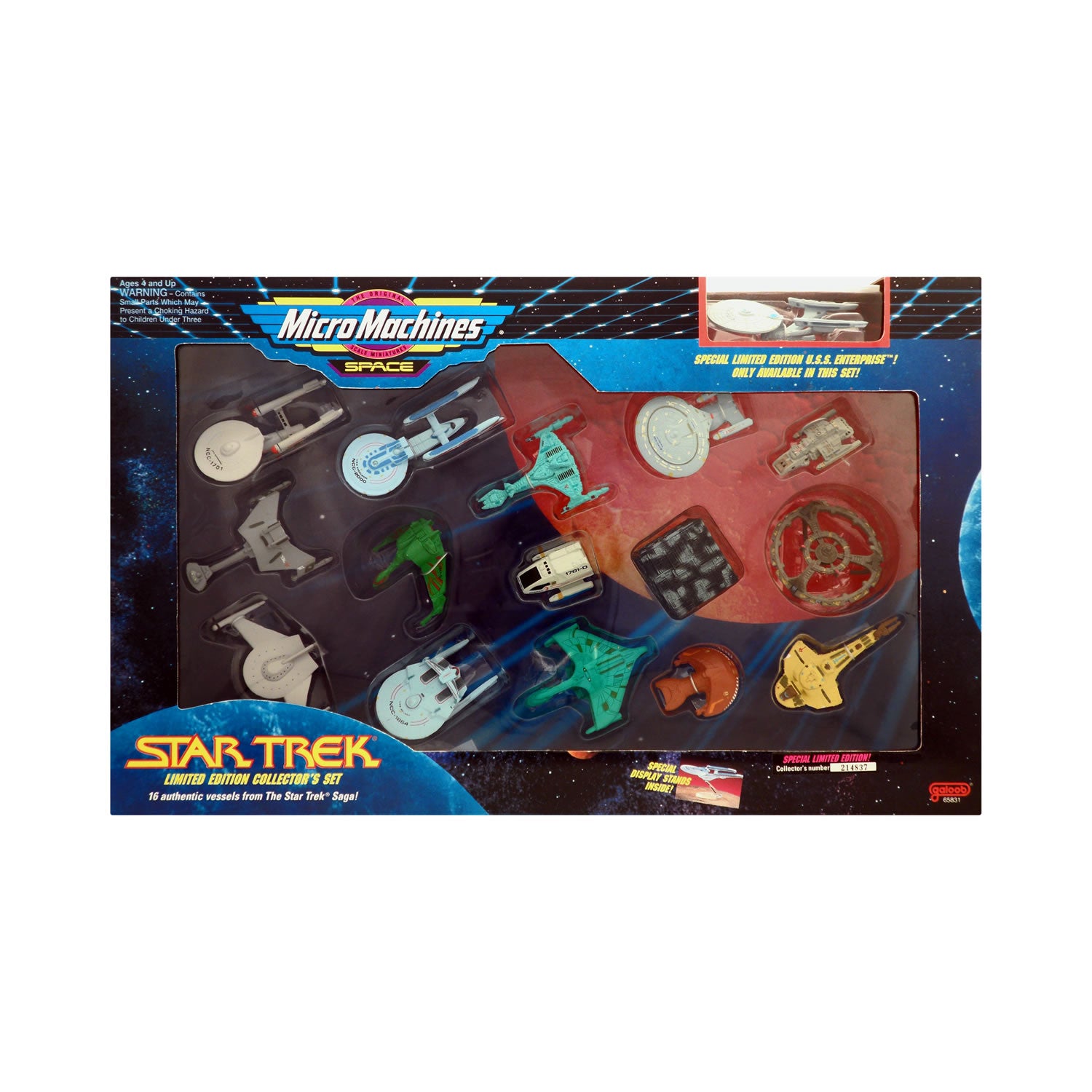 Micro Machines Star Trek Limited Edition Collector's Set – Action