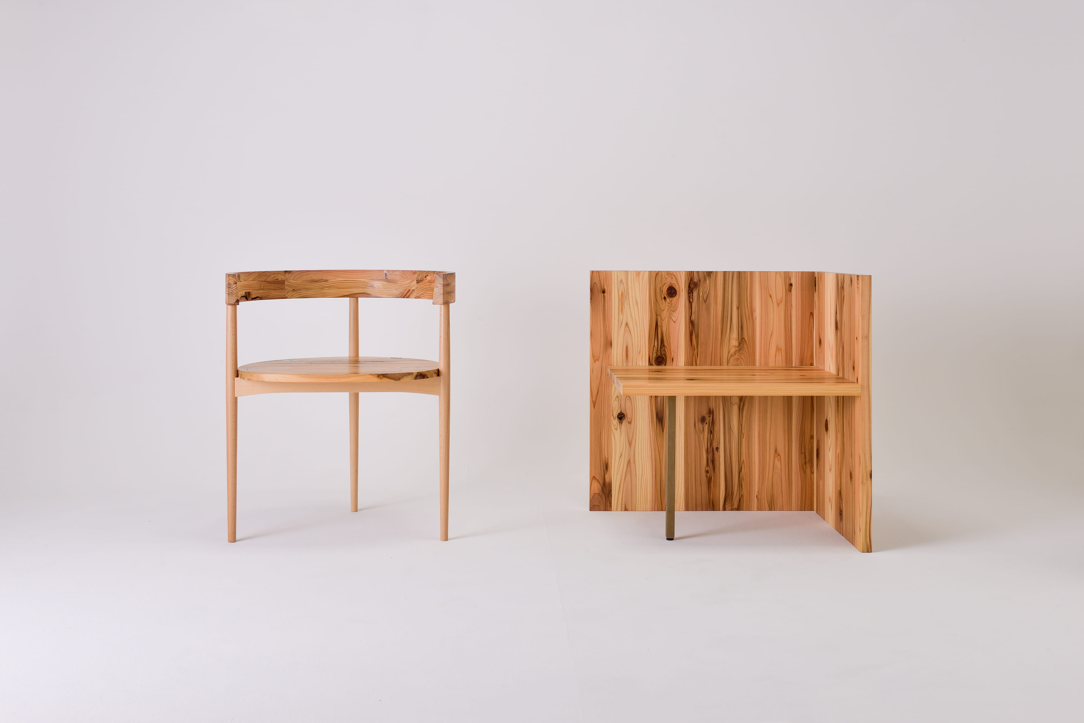 自然が紡ぐアートのチェア AKANE