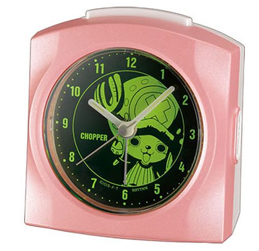 ワンピースのチョッパー目覚まし時計: ワンピースのアニメデザイン時計