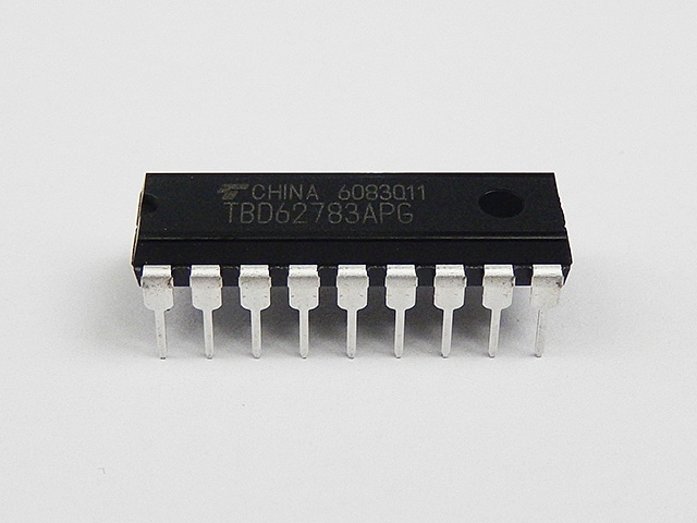 8chソースタイプDMOSトランジスターアレイ TBD62783APG: 半導体 秋月