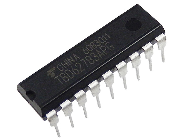 8chソースタイプDMOSトランジスターアレイ TBD62783APG: 半導体 秋月