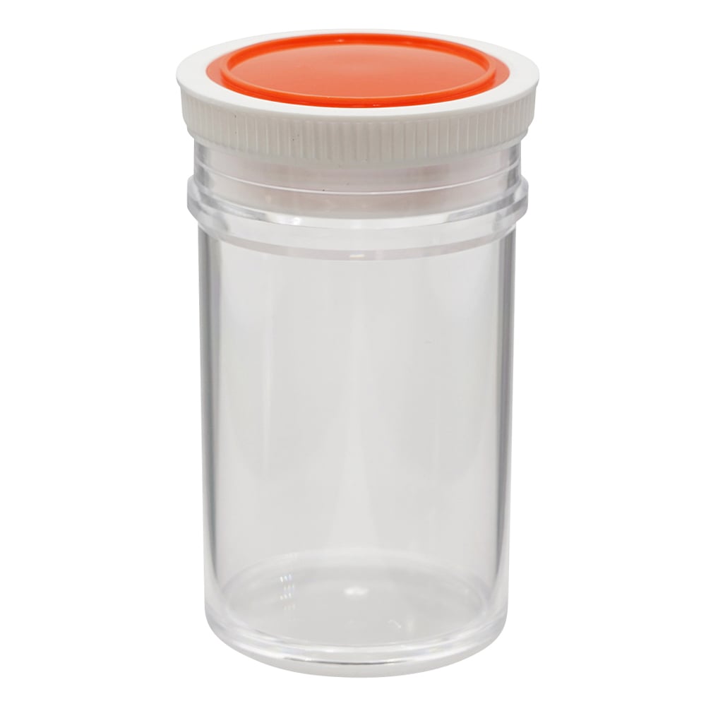 5-090-07 スチロール棒瓶（標本瓶） 70mL S-70 【AXEL】 アズワン