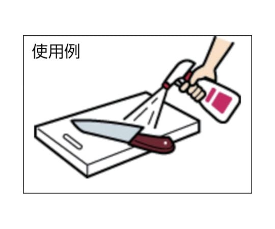 61-3329-37 薬液専用詰替容器 スプレーボトル アルコール共通500ml用