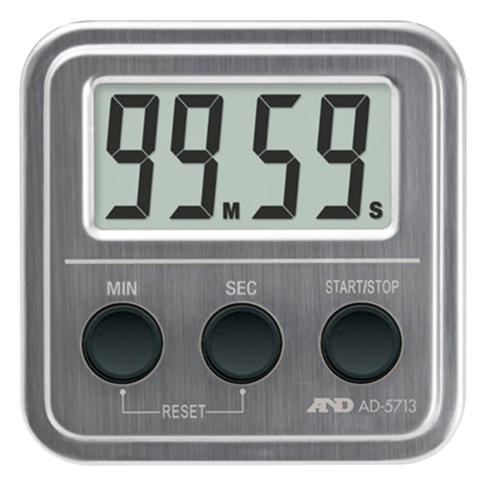 1-1971-01 ブザー音 Hi・Low切替可能大型液晶タイマー(100分形) AD