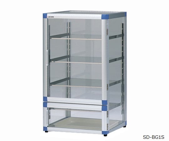 1-5207-02 スタンダードデシケーターBG 574×523×1020mm ステンレス棚