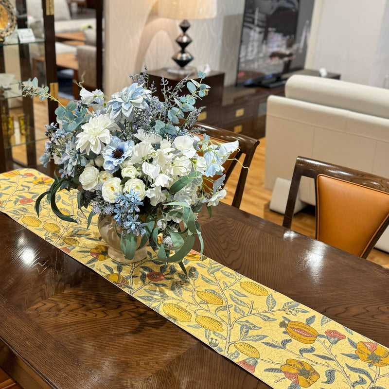 テーブルランナー MORRIS ウィリアムモリス フルーツ 30x180cm 川島