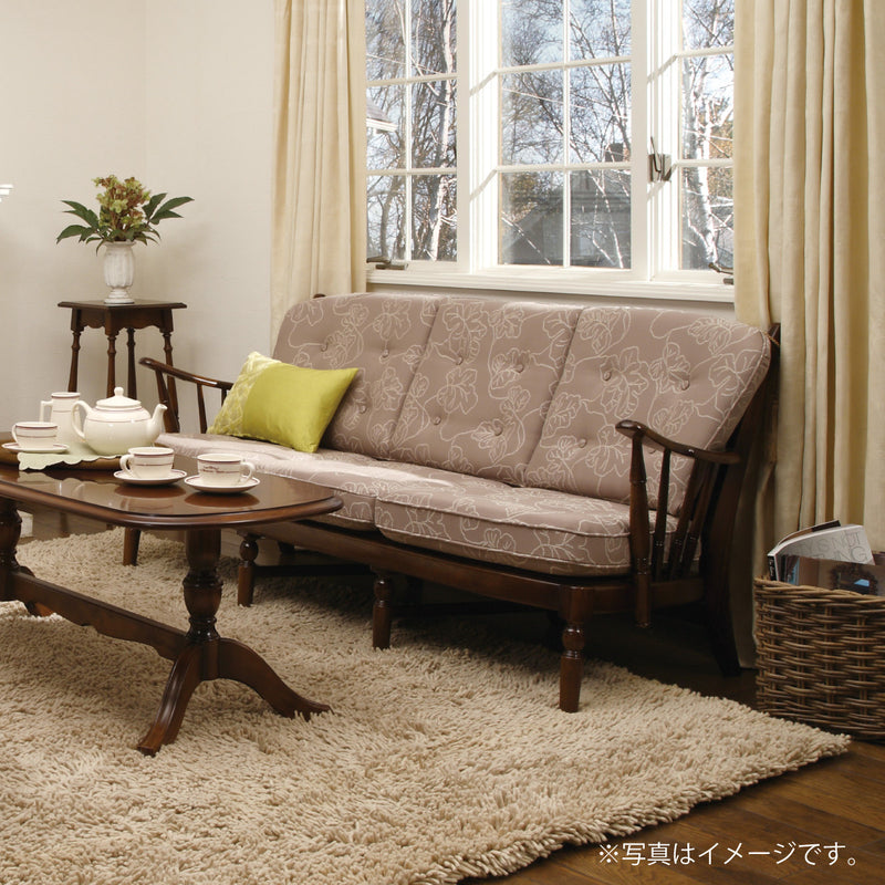 コロニアル カリモク ソファー 3人掛ソファ WC4703 幅172cm コンパクト