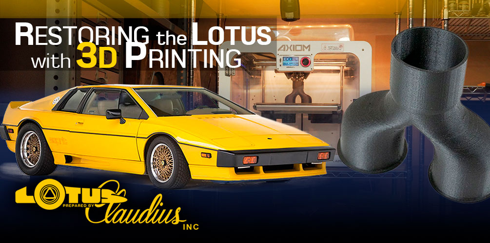 Restoring the Lotus with 3D Printing | 3D Printing - Airwolf 3D