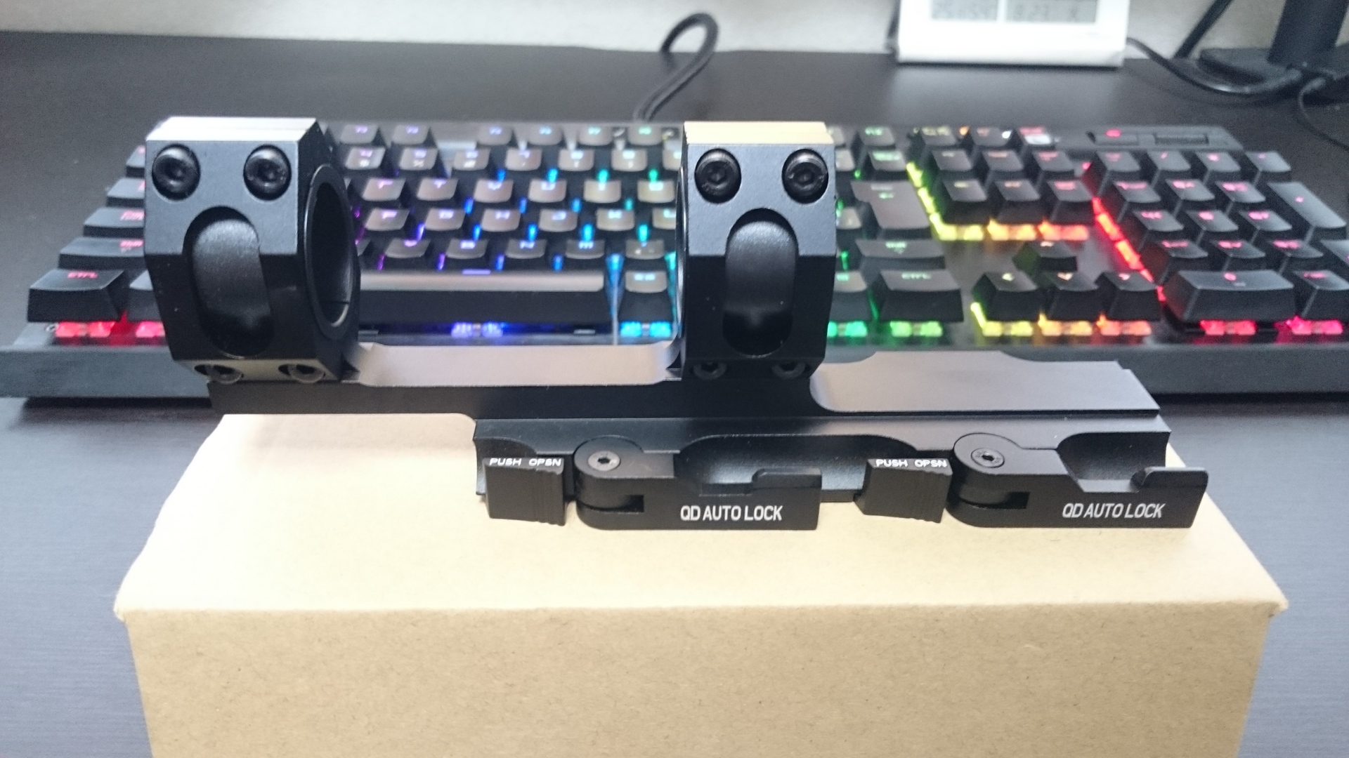 American Defenseタイプスコープマウント レビュー: サバゲの滾り・改