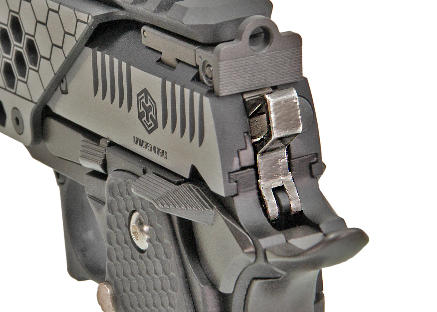 AW CUSTOM HX2401モデル 風之魂 ガスブローバック スコープマウント付