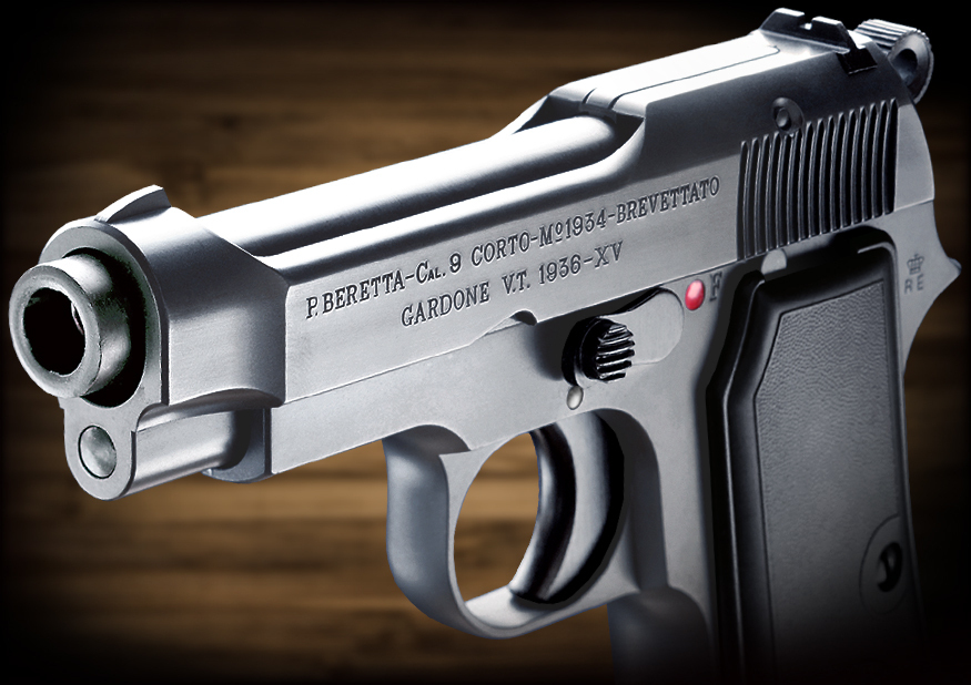 芸術的オートマチック拳銃【ウエスタン アームズ】ベレッタM1934