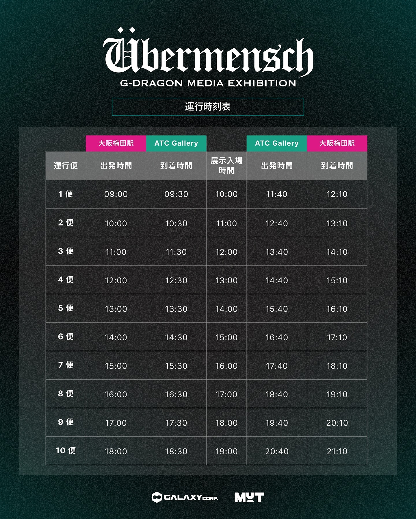 G-Dragon展示会2025】8月16日Trip.comでチケット発売！8/30~9/15大阪