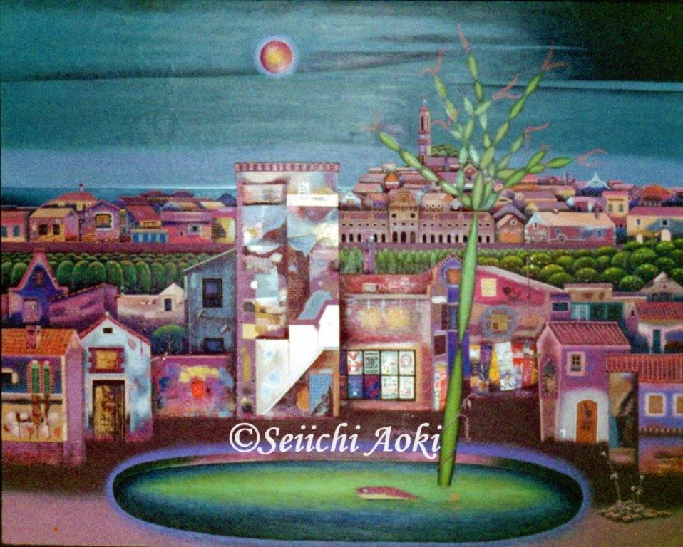 画家 青木誠一 Biography of activity