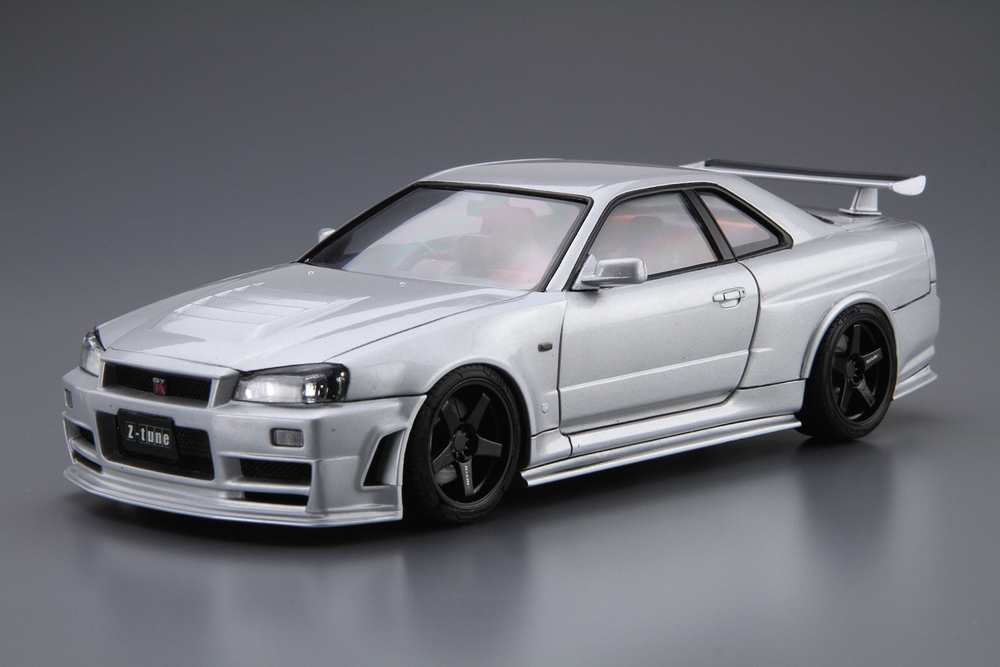 1/24 ニスモ R34 GT-R Z-tune '04 - AOSHIMA SCALE MODEL LINEUP