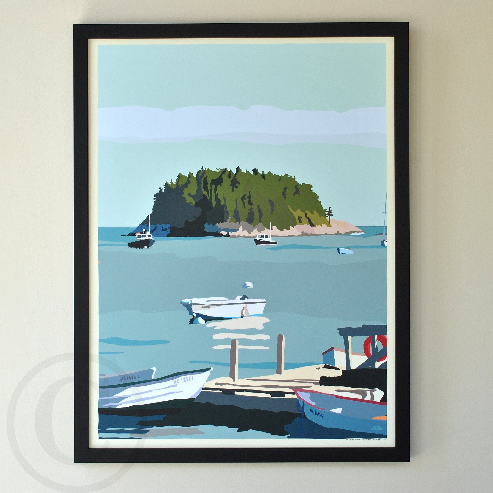 I Am An Island Art Print 18