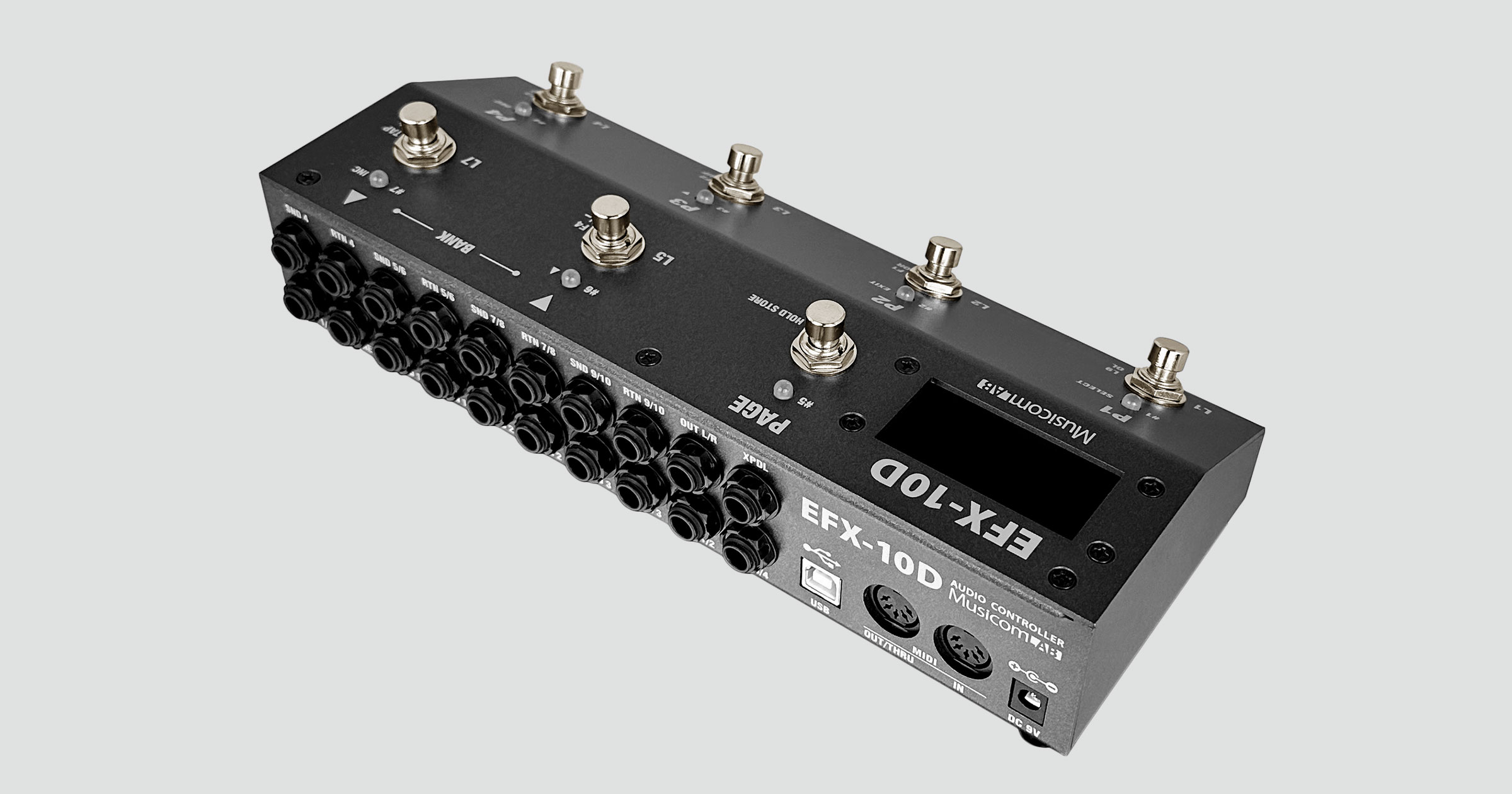 MusicomLAB | EFX-10D | MIDI ループ・スイッチャー | 製品情報