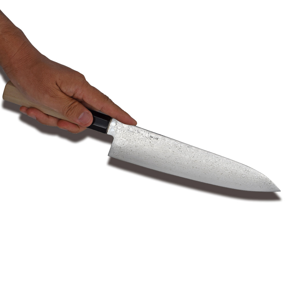 和牛刀 積層鍛地 水牛八角 210 – amenomaオンラインショップ