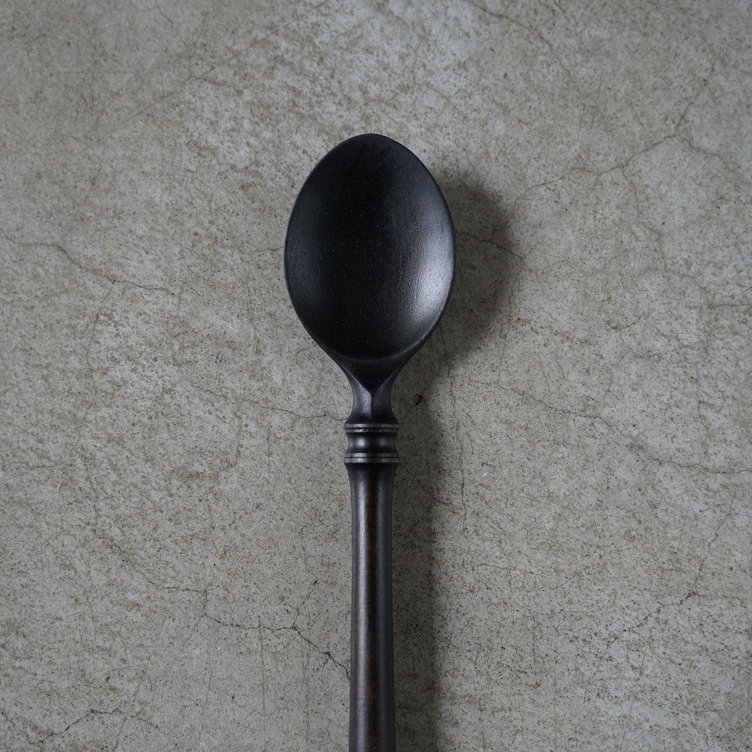 中西 健太 スプーン 桜 黒拭漆 - アメノイエ