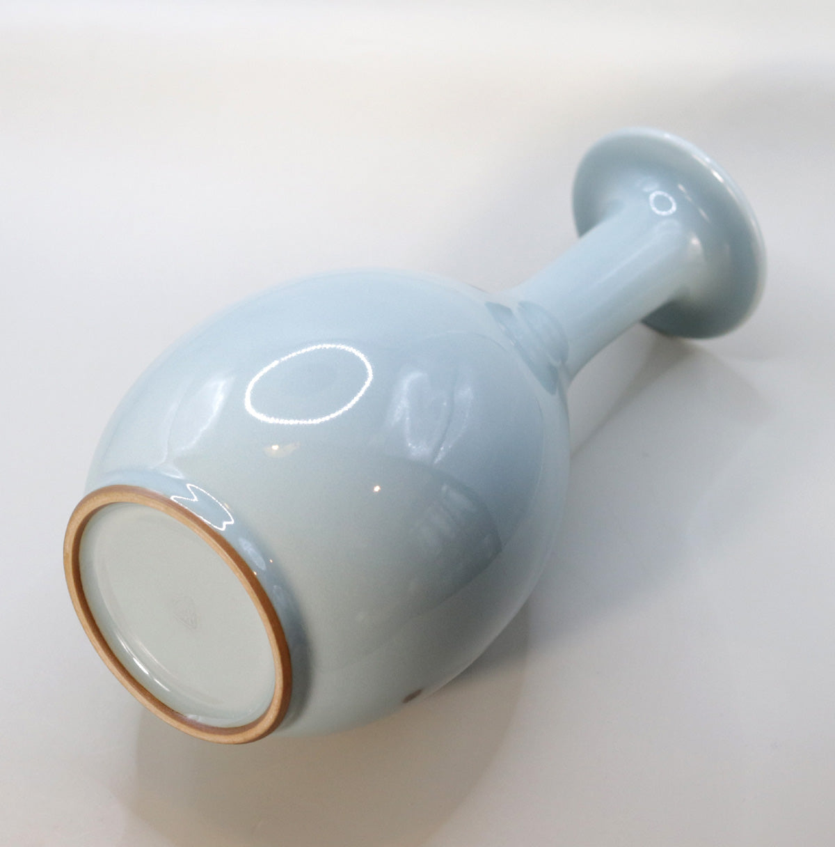 飛青瓷下蕪花入(中) 諏訪蘇山 – 高級陶器の専門店【甘木道】