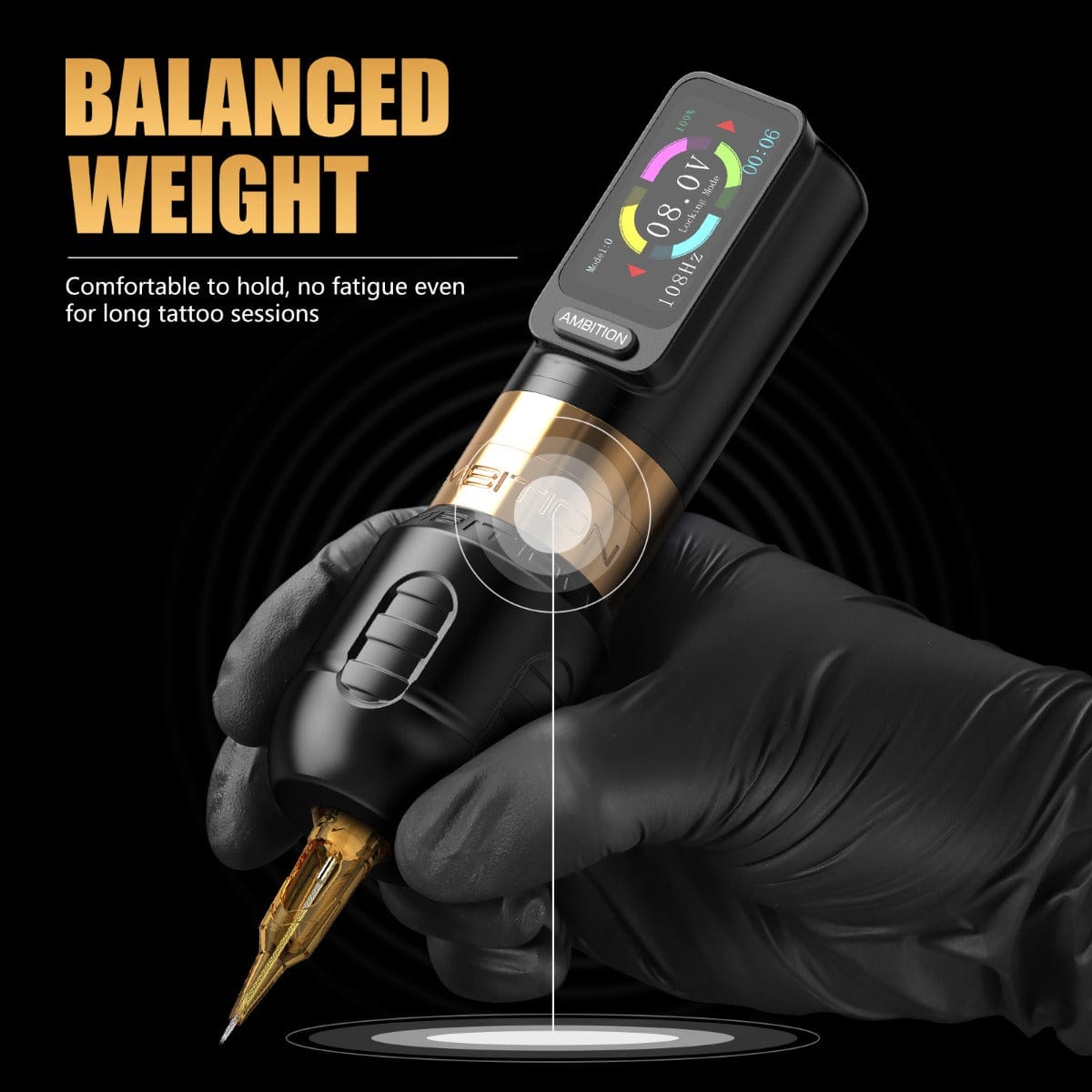 Ambition Zetton Wireless Tattoo Pen Machine