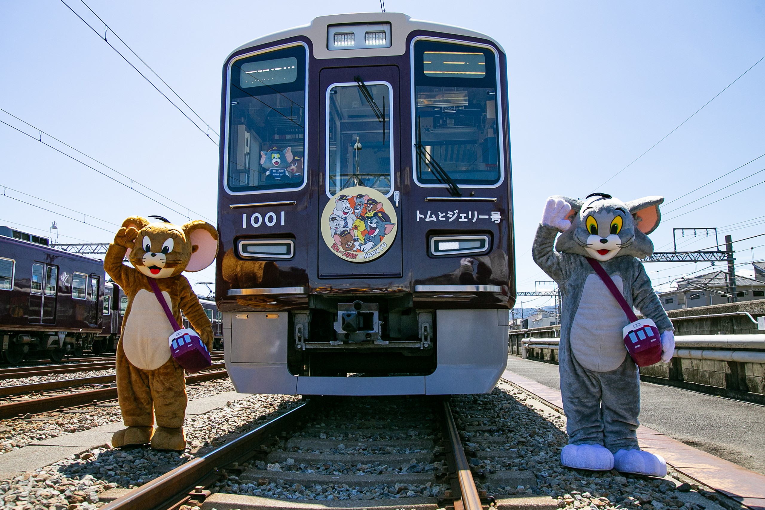 どうすれば乗れる？トムとジェリー仕様の阪急電車