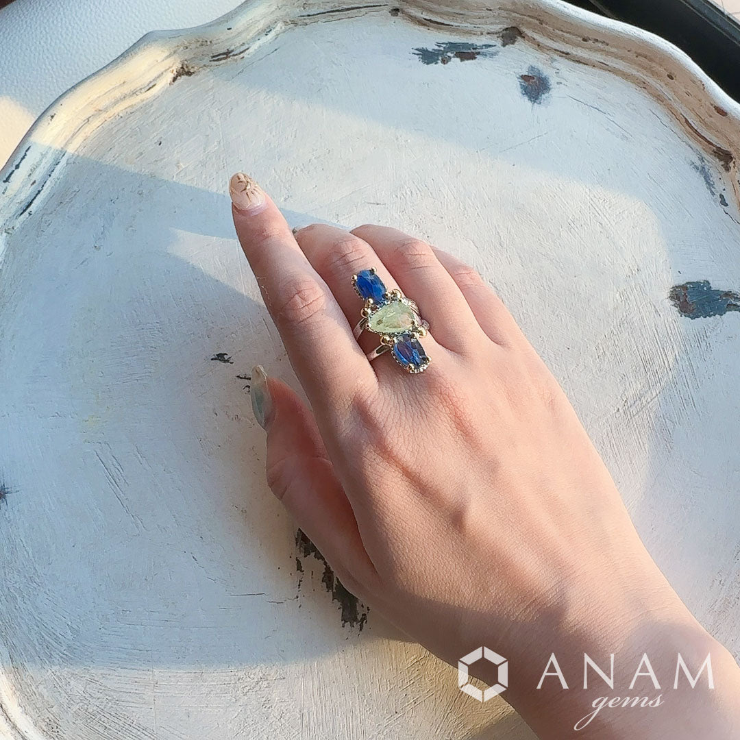 作家の一点もの】カイヤナイトリング‖ANAM gems（アナムジェムズ