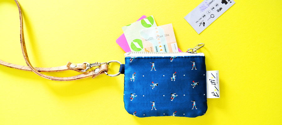 ピンポン THE ANIMATION｜ピンポン ジャカードパスポーチ