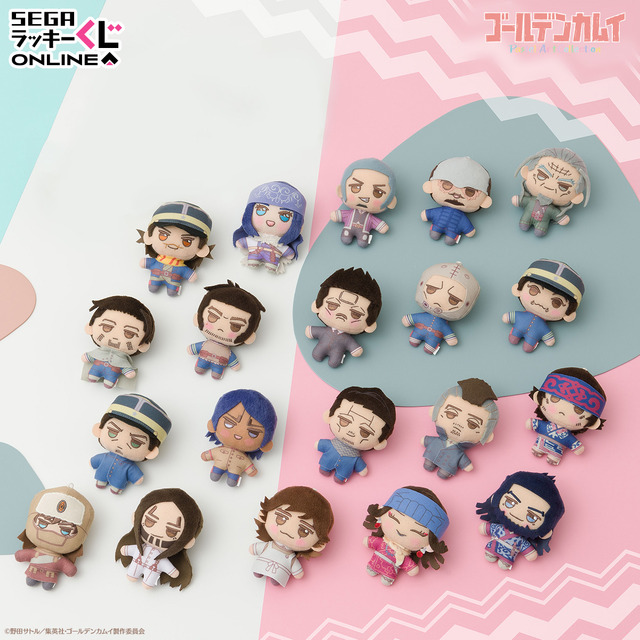 ゴールデンカムイ」杉元、アシリパらデフォルメ＆パステルカラーグッズ