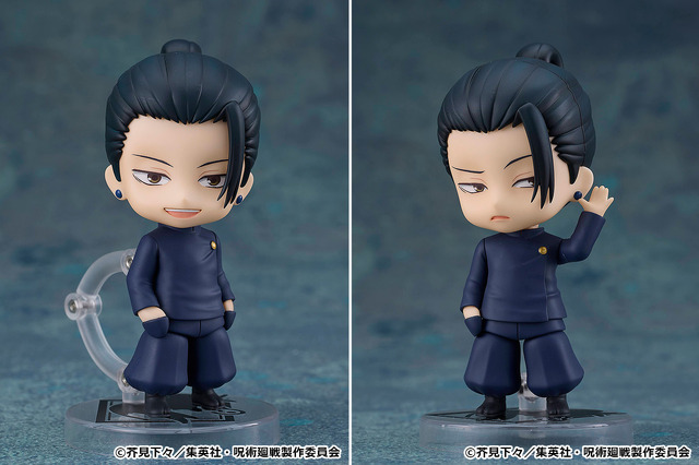 呪術廻戦」五条悟＆夏油傑 高専時代の“最強”をねんどろいど化！ 拗ね顔