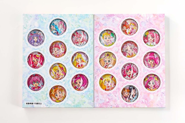 プリキュア」20周年記念の“オールスターズ缶バッジセット”登場！ 幼児