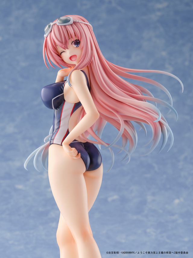 よう実」指で水着を直す仕草にドキッ♪ 一之瀬帆波が“競泳水着”姿で