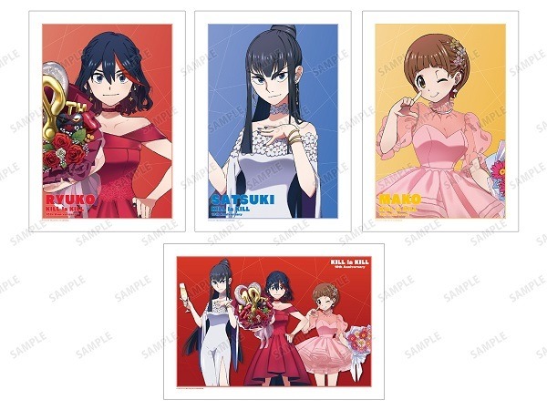 キルラキル」ドレスアップした流子たちが登場！放送10周年記念の