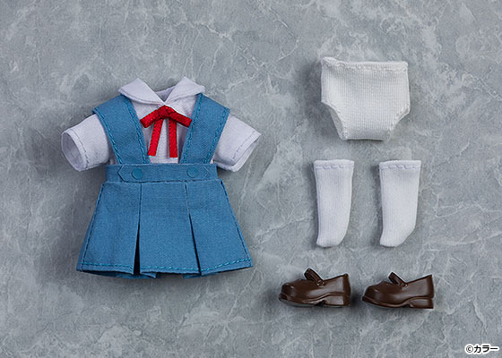 ヱヴァ」レイとアスカがねんどろいどどーる化！ 制服姿で自由な