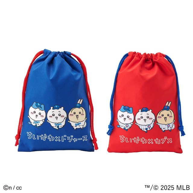 ちいかわ、ハチワレ、うさぎがドジャース、カブスに!? 「ちいかわ×MLB