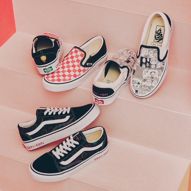 ちびまる子ちゃん」「コジコジ」初のVansコラボ♪ かわいいシューズ